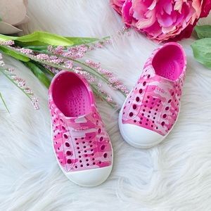 Baby/Toddler Native Jefferson Pink Camo Shoes